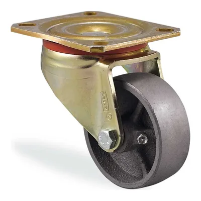 Ağır Tip Pik Döküm Döner Tablalı Tekerlek Ø55–200 mm (K4102DDB)