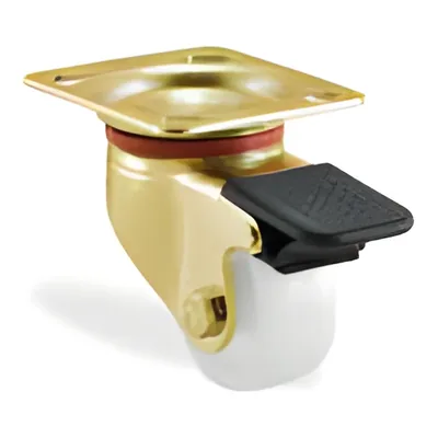 Ağır Tip Polipropilen Döner Tablalı Frenli Tekerlek Ø55 mm (K4102RMB F04)