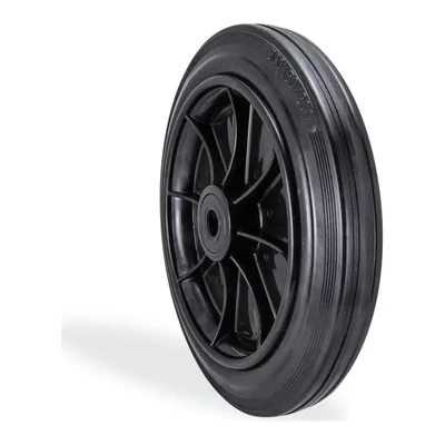 Siyah Kauçuk Yedek Teker Ø80–300 mm