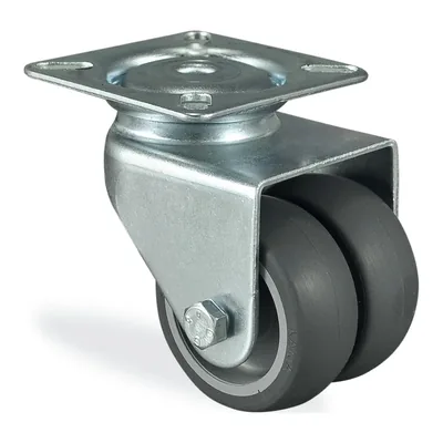 Termoplastik Kauçuk Döner Tablalı Tekerlek Ø50–75 mm (2702MTB)