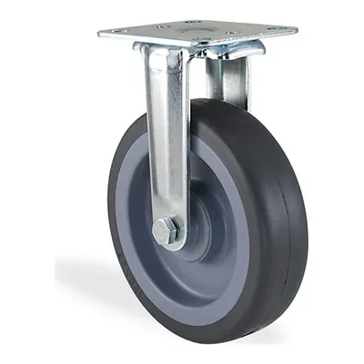 Termoplastik Kauçuk Sabit Tablalı Tekerlek Ø80–125 mm (2807MTB)